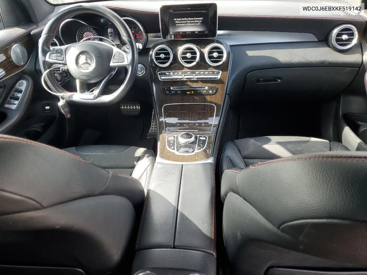 2019 Mercedes-Benz Glc Coupe 43 4Matic Amg VIN: WDC0J6EBXKF519142 Lot: 56251675