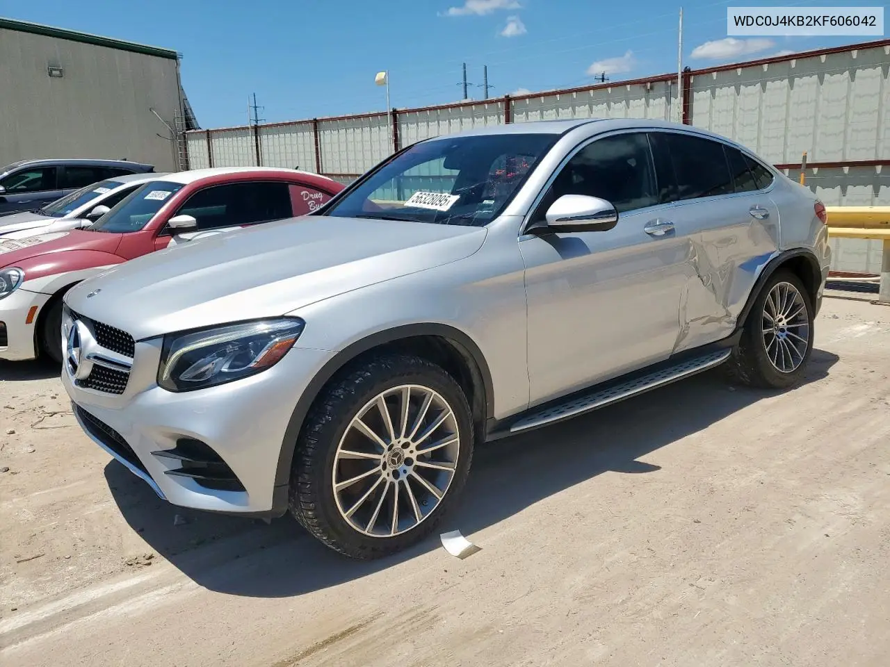 2019 Mercedes-Benz Glc Coupe 300 4Matic VIN: WDC0J4KB2KF606042 Lot: 56328095