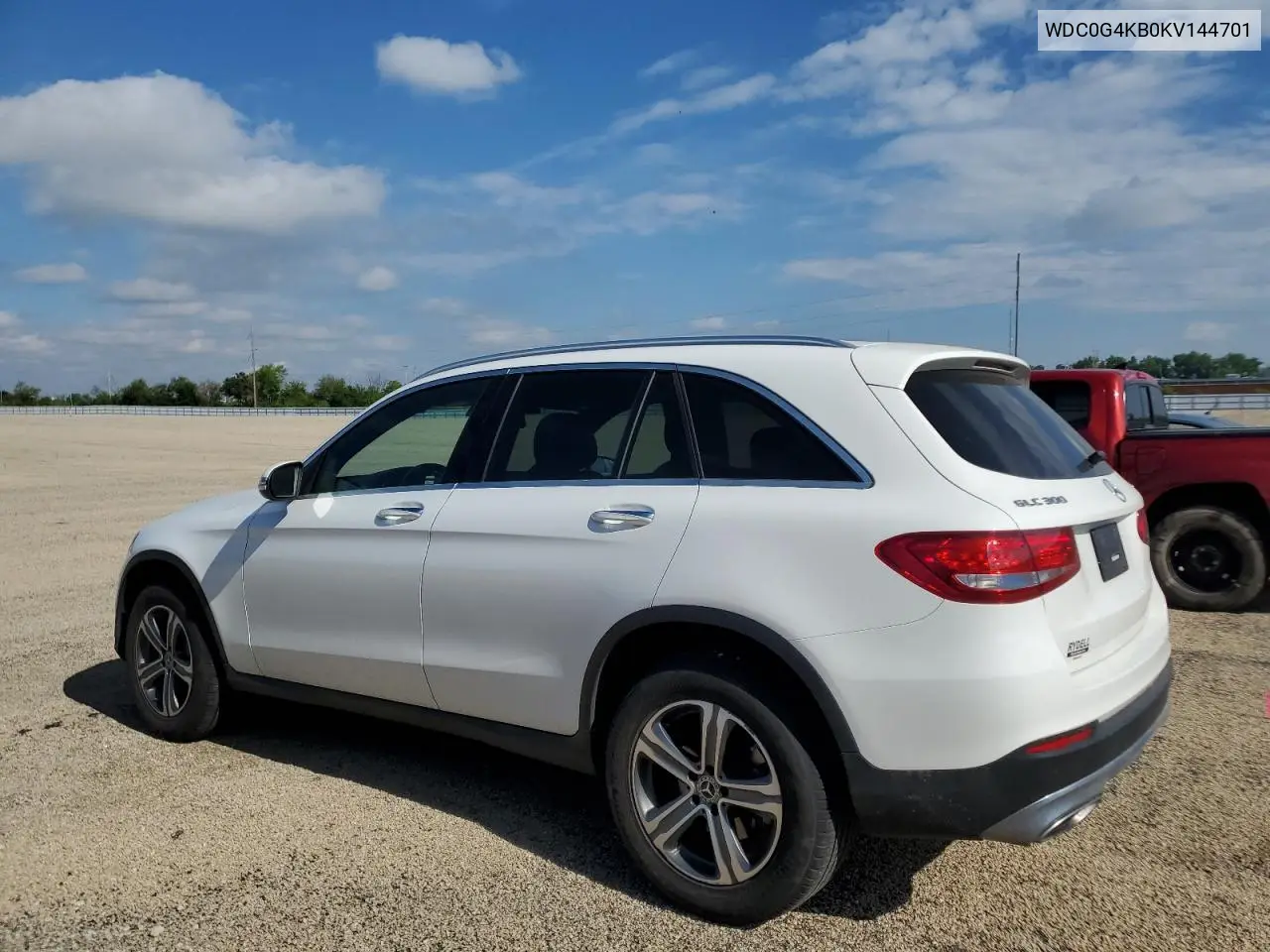 2019 Mercedes-Benz Glc 300 4Matic VIN: WDC0G4KB0KV144701 Lot: 56829235