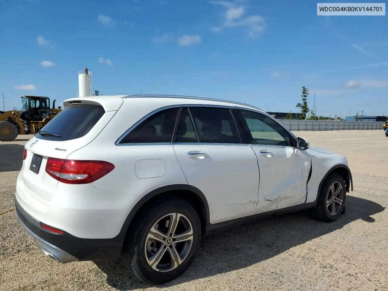 2019 Mercedes-Benz Glc 300 4Matic VIN: WDC0G4KB0KV144701 Lot: 56829235