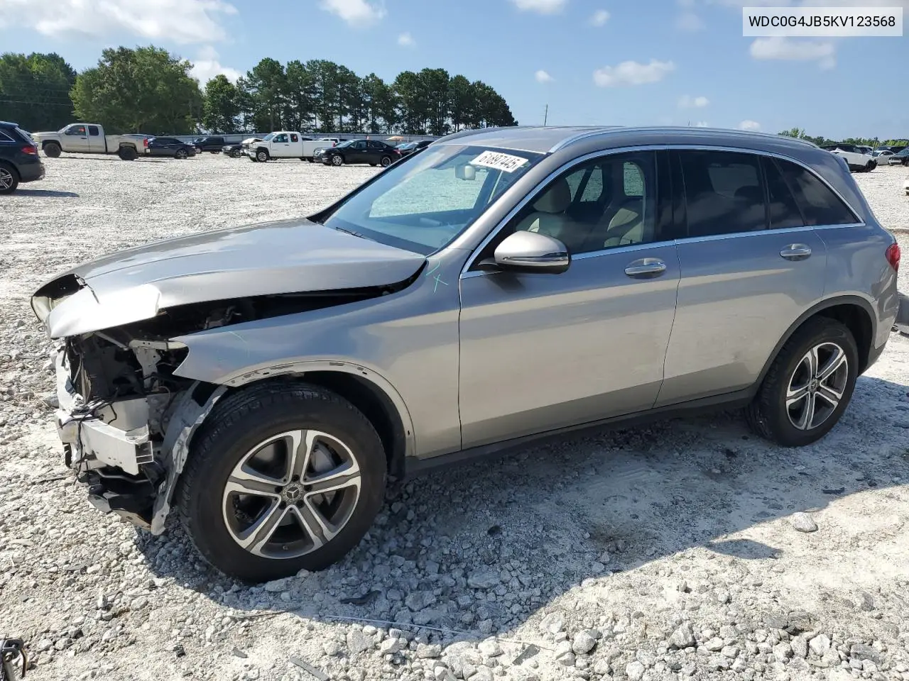 2019 Mercedes-Benz Glc 300 VIN: WDC0G4JB5KV123568 Lot: 61897445