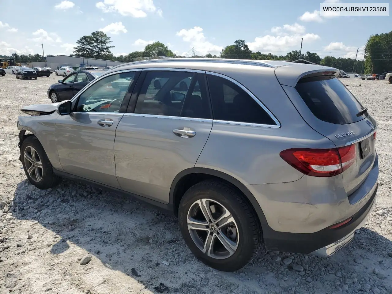 2019 Mercedes-Benz Glc 300 VIN: WDC0G4JB5KV123568 Lot: 61897445