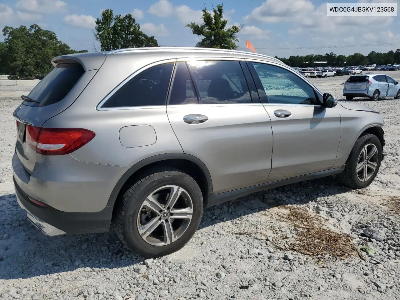 2019 Mercedes-Benz Glc 300 VIN: WDC0G4JB5KV123568 Lot: 61897445