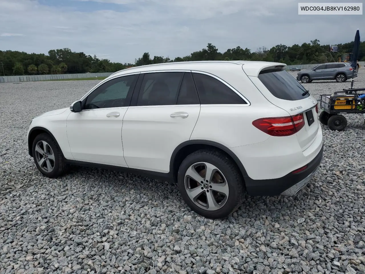 2019 Mercedes-Benz Glc 300 VIN: WDC0G4JB8KV162980 Lot: 62007705
