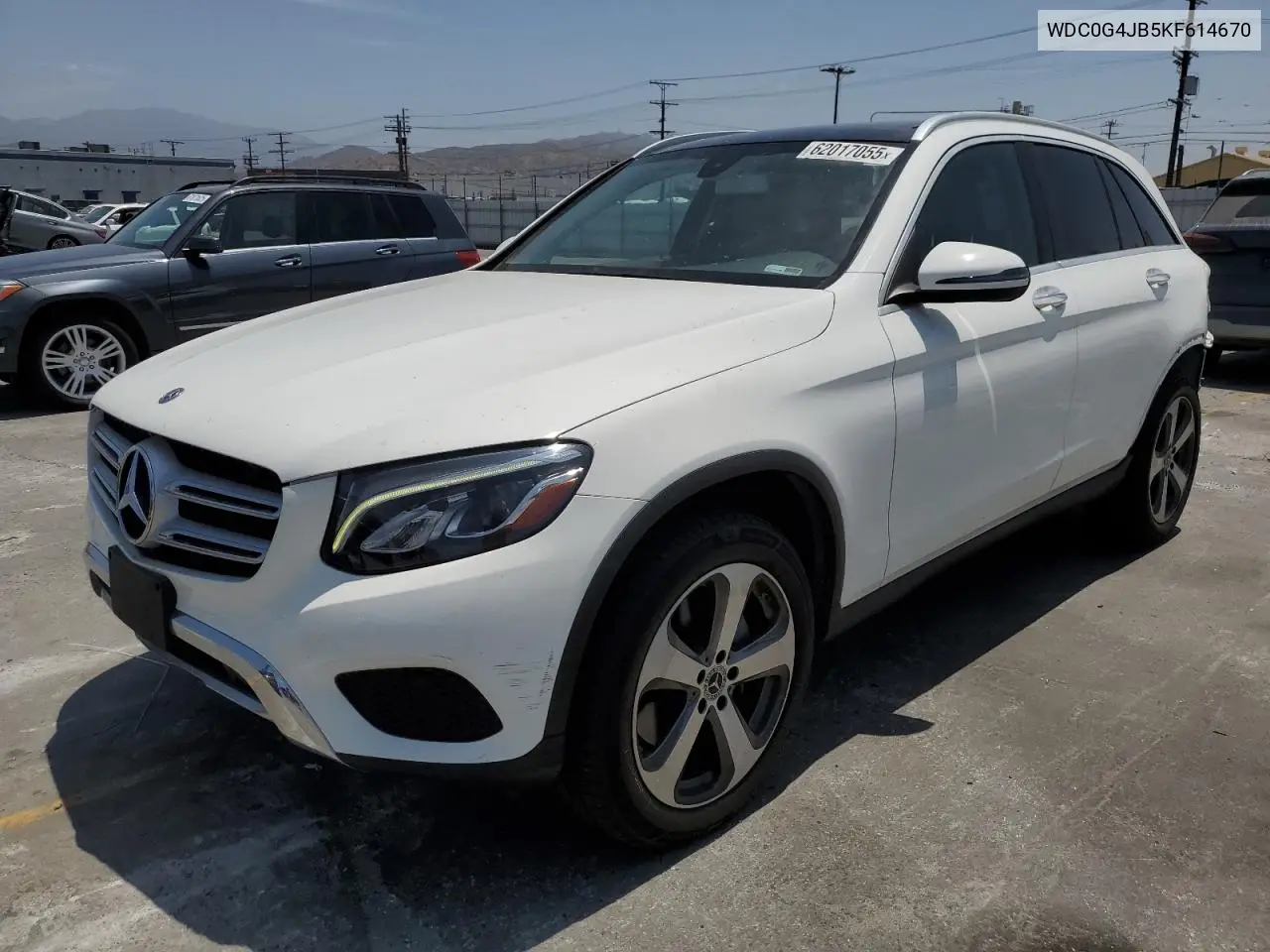 2019 Mercedes-Benz Glc 300 VIN: WDC0G4JB5KF614670 Lot: 62017055