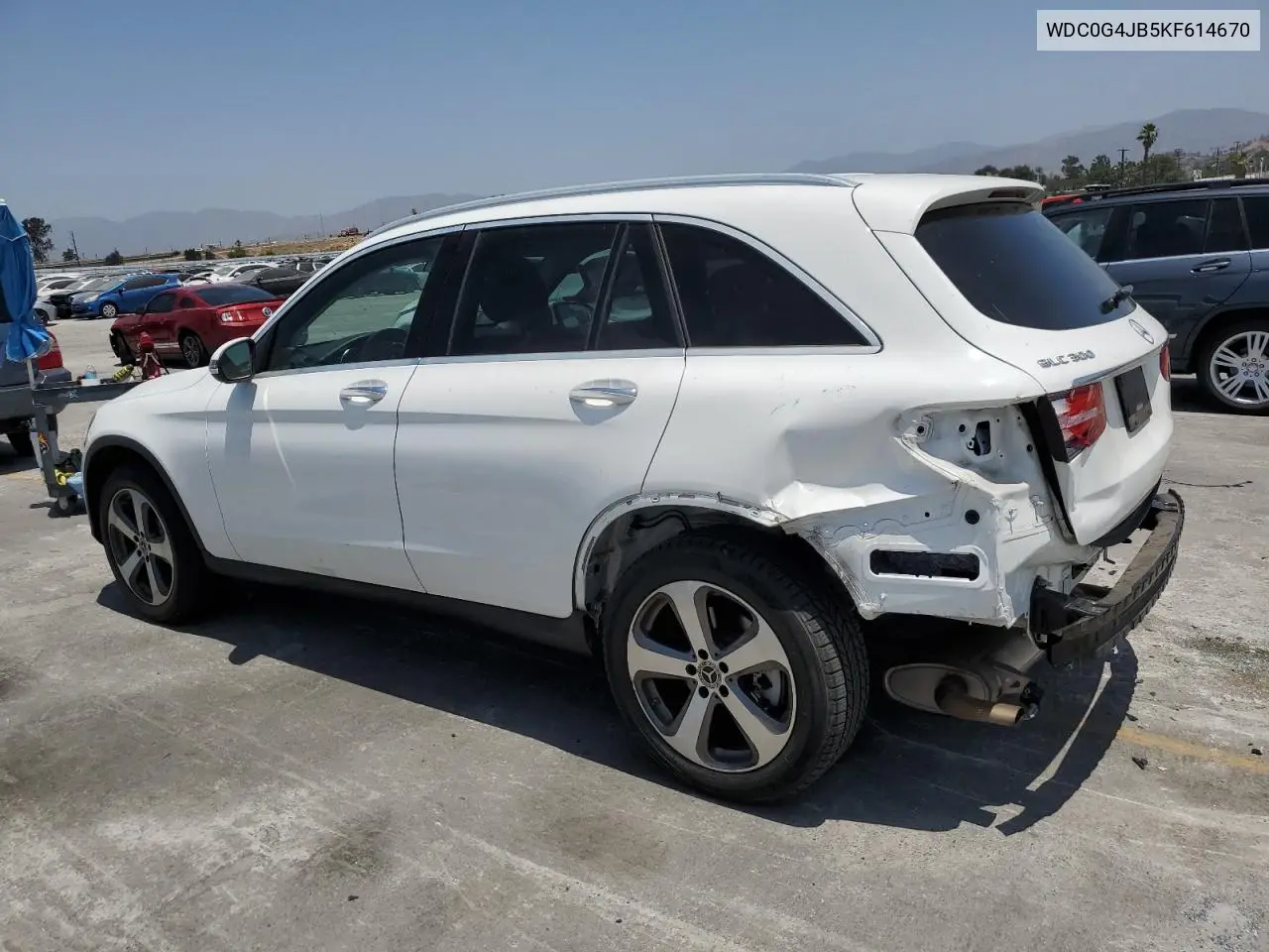2019 Mercedes-Benz Glc 300 VIN: WDC0G4JB5KF614670 Lot: 62017055