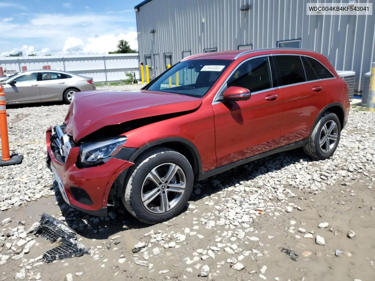 2019 Mercedes-Benz Glc 300 4Matic VIN: WDC0G4KB4KF543041 Lot: 62644065