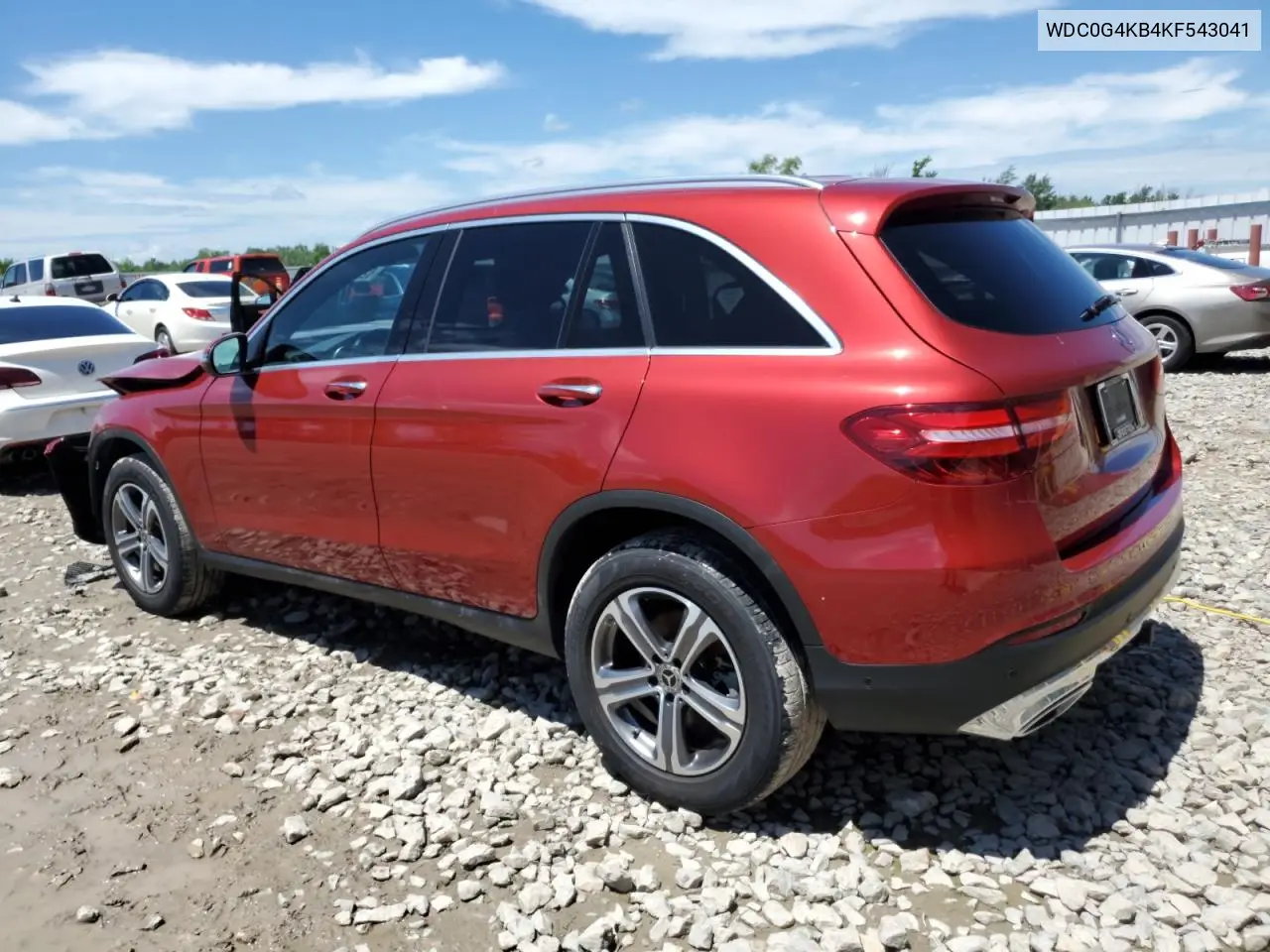 2019 Mercedes-Benz Glc 300 4Matic VIN: WDC0G4KB4KF543041 Lot: 62644065