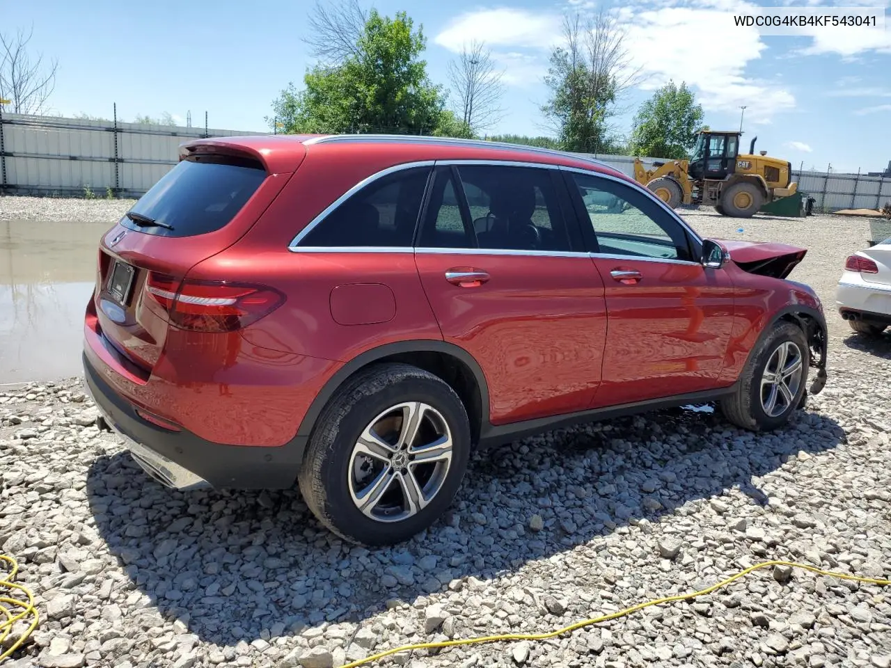 2019 Mercedes-Benz Glc 300 4Matic VIN: WDC0G4KB4KF543041 Lot: 62644065