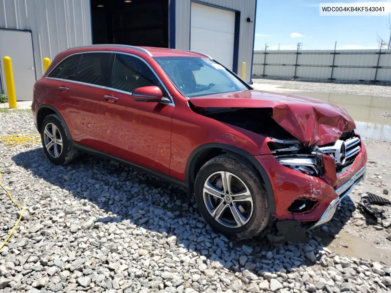 2019 Mercedes-Benz Glc 300 4Matic VIN: WDC0G4KB4KF543041 Lot: 62644065
