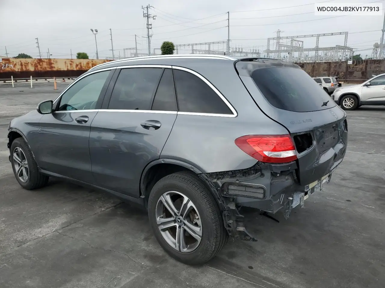 2019 Mercedes-Benz Glc 300 VIN: WDC0G4JB2KV177913 Lot: 62783485