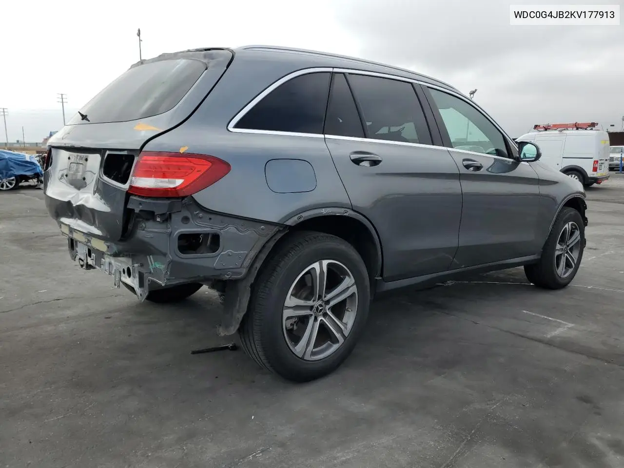 2019 Mercedes-Benz Glc 300 VIN: WDC0G4JB2KV177913 Lot: 62783485