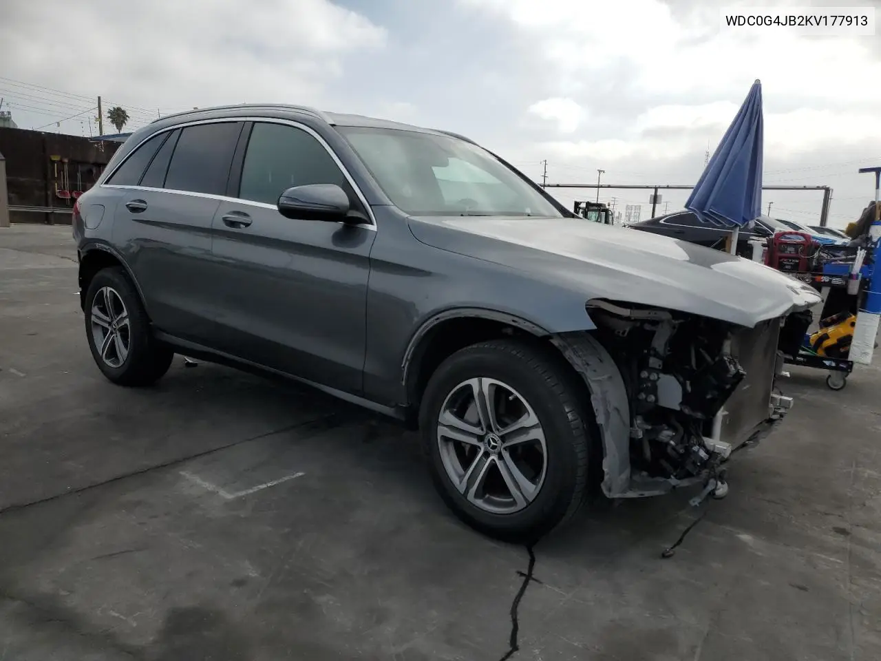 2019 Mercedes-Benz Glc 300 VIN: WDC0G4JB2KV177913 Lot: 62783485