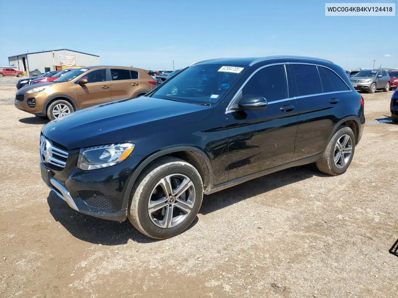 2019 Mercedes-Benz Glc 300 4Matic VIN: WDC0G4KB4KV124418 Lot: 62994705