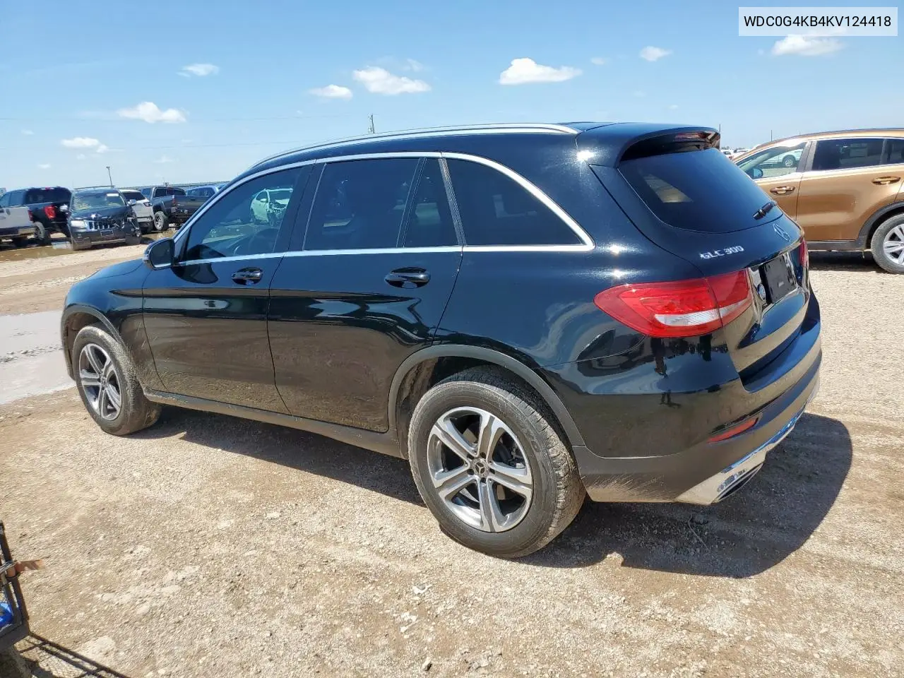2019 Mercedes-Benz Glc 300 4Matic VIN: WDC0G4KB4KV124418 Lot: 62994705