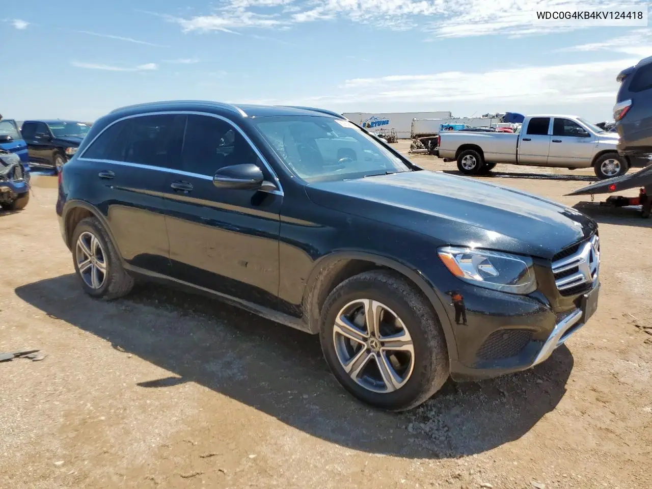 2019 Mercedes-Benz Glc 300 4Matic VIN: WDC0G4KB4KV124418 Lot: 62994705
