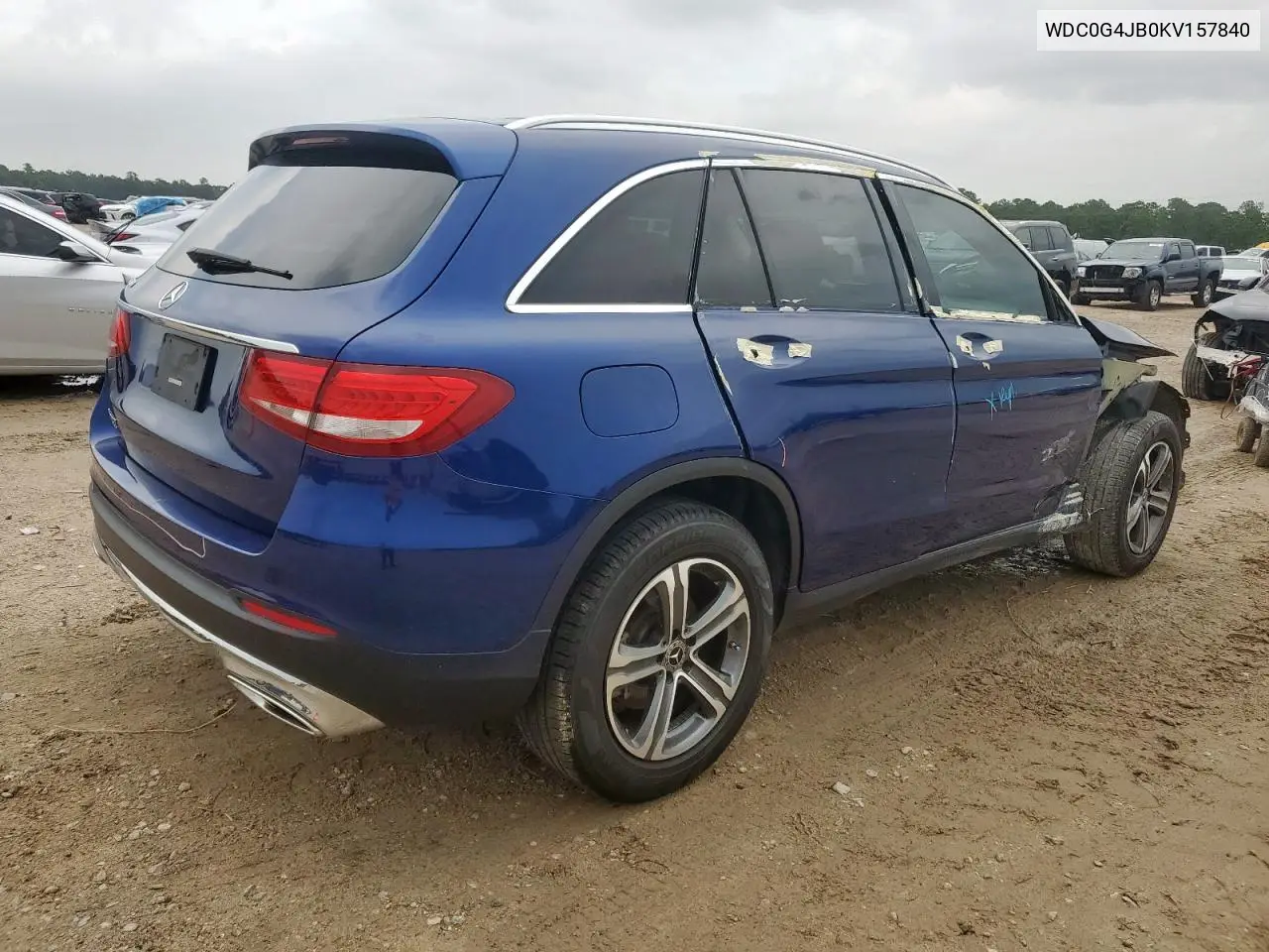 2019 Mercedes-Benz Glc 300 VIN: WDC0G4JB0KV157840 Lot: 63104085