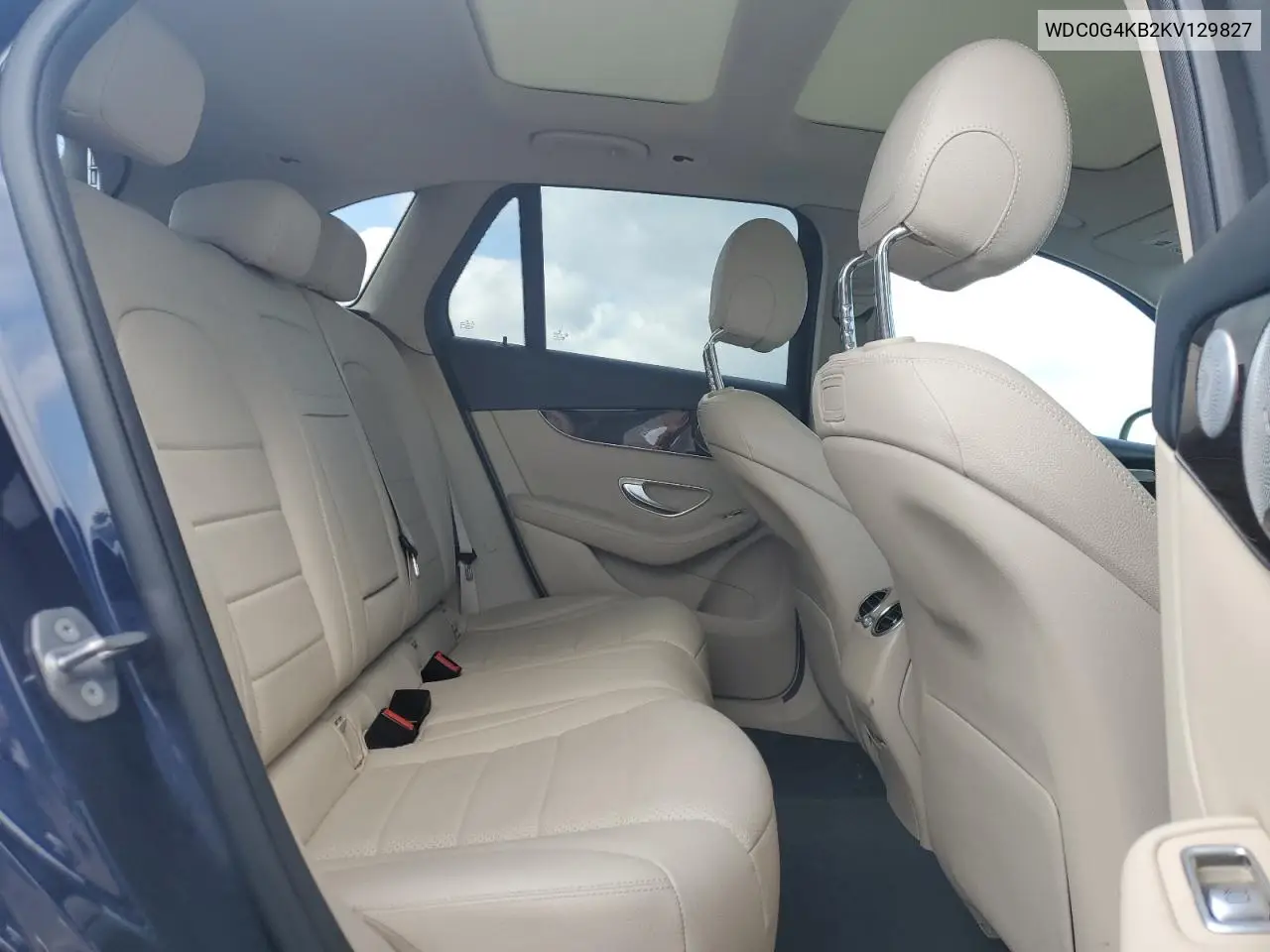 2019 Mercedes-Benz Glc 300 4Matic VIN: WDC0G4KB2KV129827 Lot: 64138695