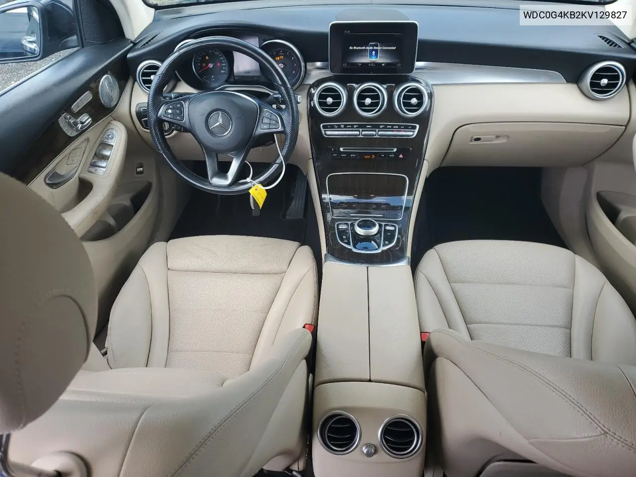 2019 Mercedes-Benz Glc 300 4Matic VIN: WDC0G4KB2KV129827 Lot: 64138695