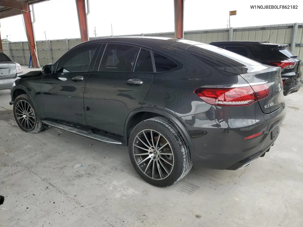 2020 Mercedes-Benz Glc Coupe 300 4Matic VIN: W1N0J8EB0LF862182 Lot: 55913755