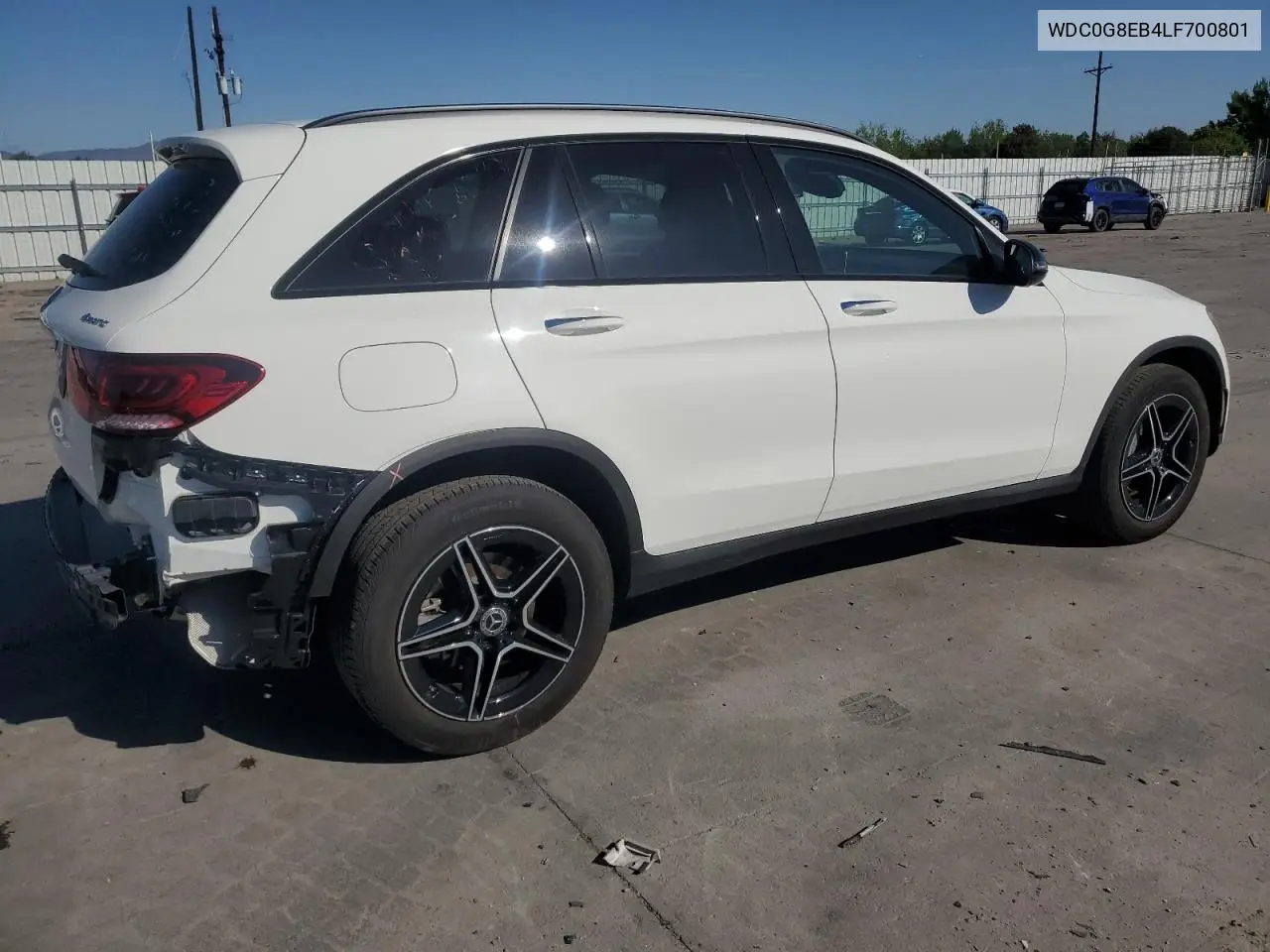 2020 Mercedes-Benz Glc 300 4Matic VIN: WDC0G8EB4LF700801 Lot: 56239455