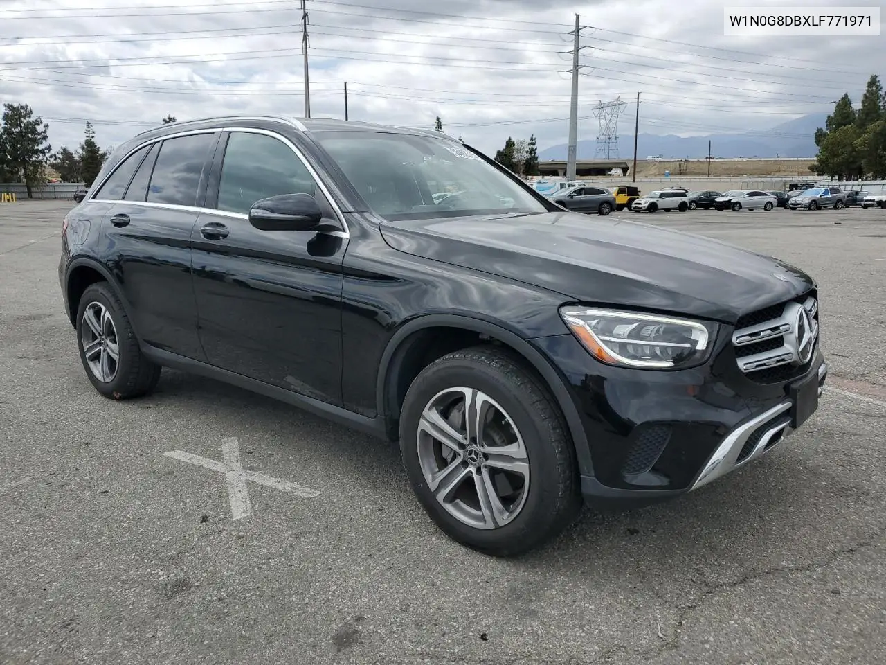2020 Mercedes-Benz Glc 300 VIN: W1N0G8DBXLF771971 Lot: 56992325