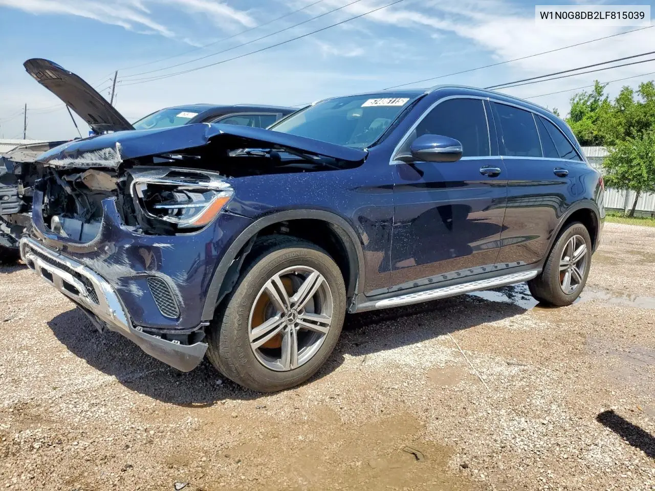 2020 Mercedes-Benz Glc 300 VIN: W1N0G8DB2LF815039 Lot: 57486115