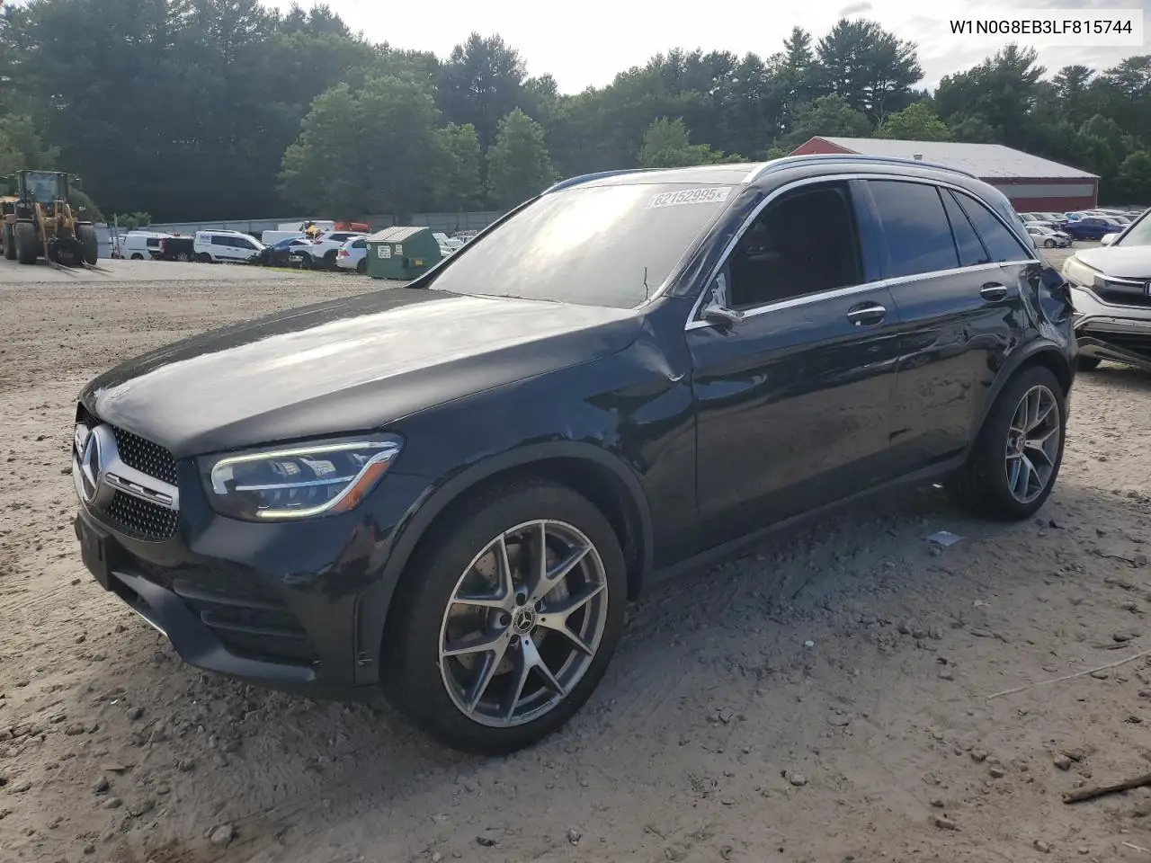 2020 Mercedes-Benz Glc 300 4Matic VIN: W1N0G8EB3LF815744 Lot: 62152995