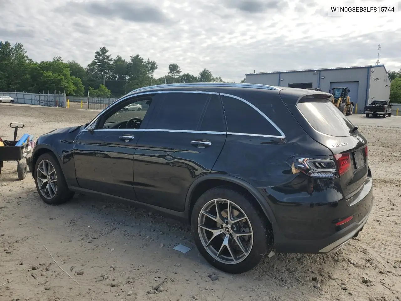 2020 Mercedes-Benz Glc 300 4Matic VIN: W1N0G8EB3LF815744 Lot: 62152995