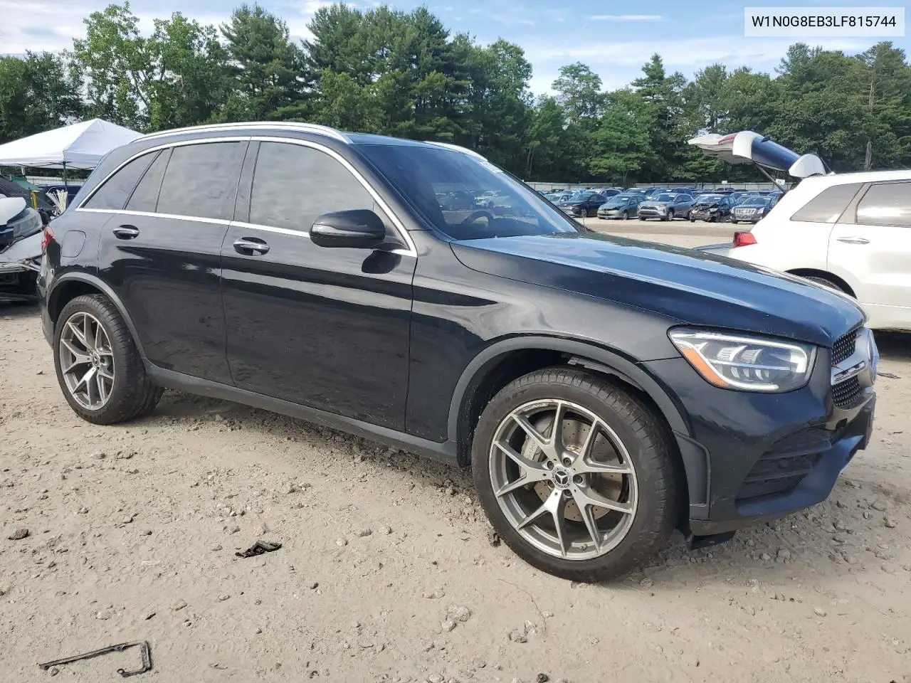 2020 Mercedes-Benz Glc 300 4Matic VIN: W1N0G8EB3LF815744 Lot: 62152995