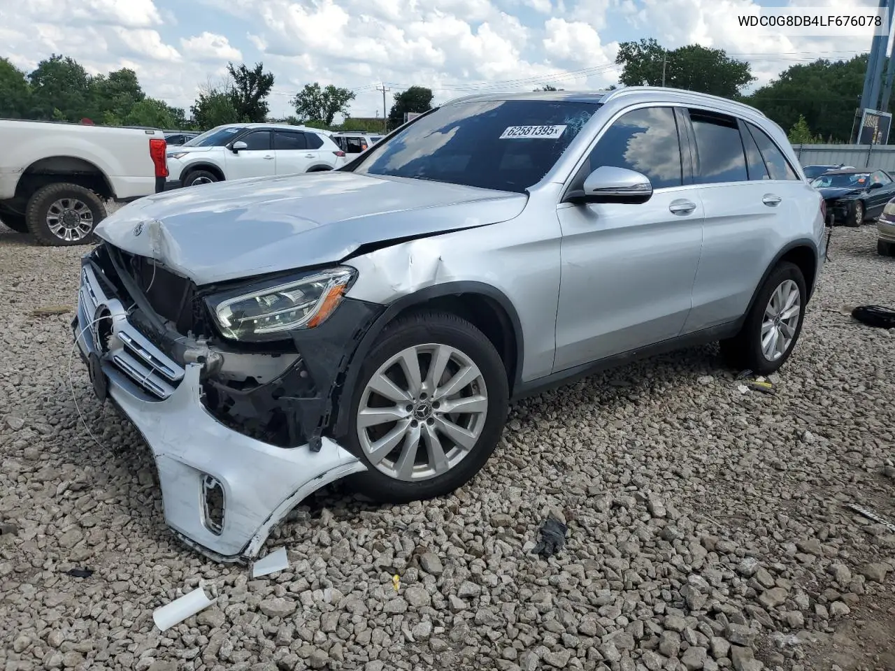 2020 Mercedes-Benz Glc 300 VIN: WDC0G8DB4LF676078 Lot: 62581395