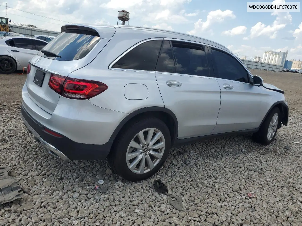 2020 Mercedes-Benz Glc 300 VIN: WDC0G8DB4LF676078 Lot: 62581395