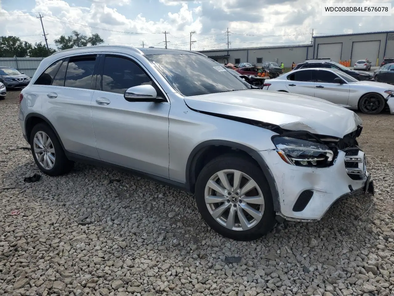 2020 Mercedes-Benz Glc 300 VIN: WDC0G8DB4LF676078 Lot: 62581395