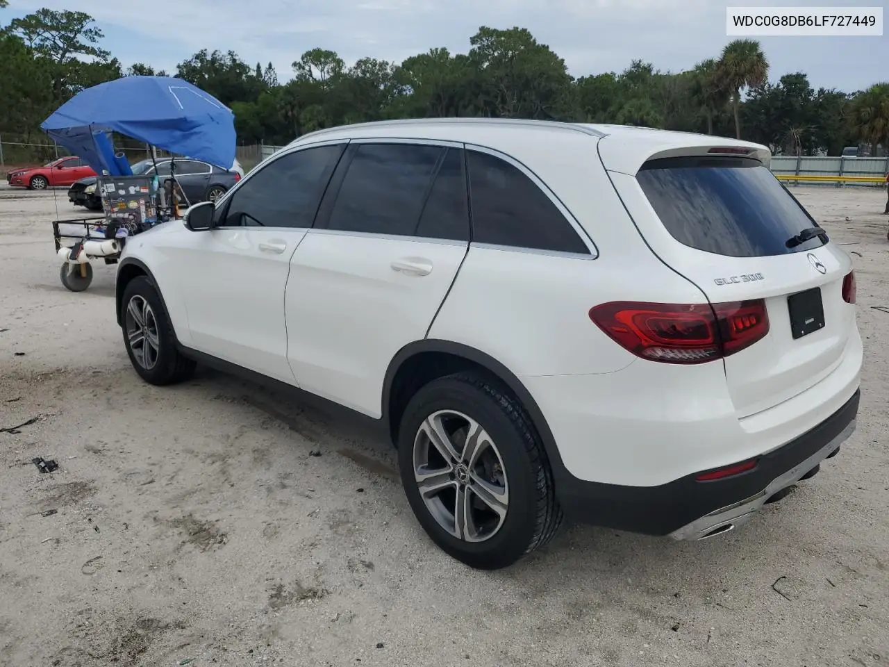 2020 Mercedes-Benz Glc 300 VIN: WDC0G8DB6LF727449 Lot: 64552255