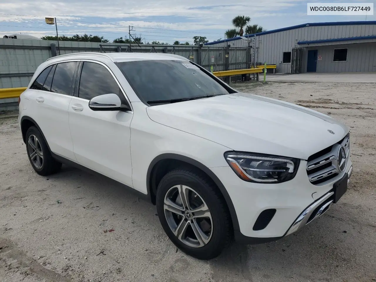 2020 Mercedes-Benz Glc 300 VIN: WDC0G8DB6LF727449 Lot: 64552255