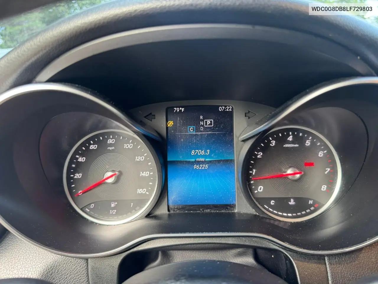 2020 Mercedes-Benz Glc 300 VIN: WDC0G8DB8LF729803 Lot: 65254425
