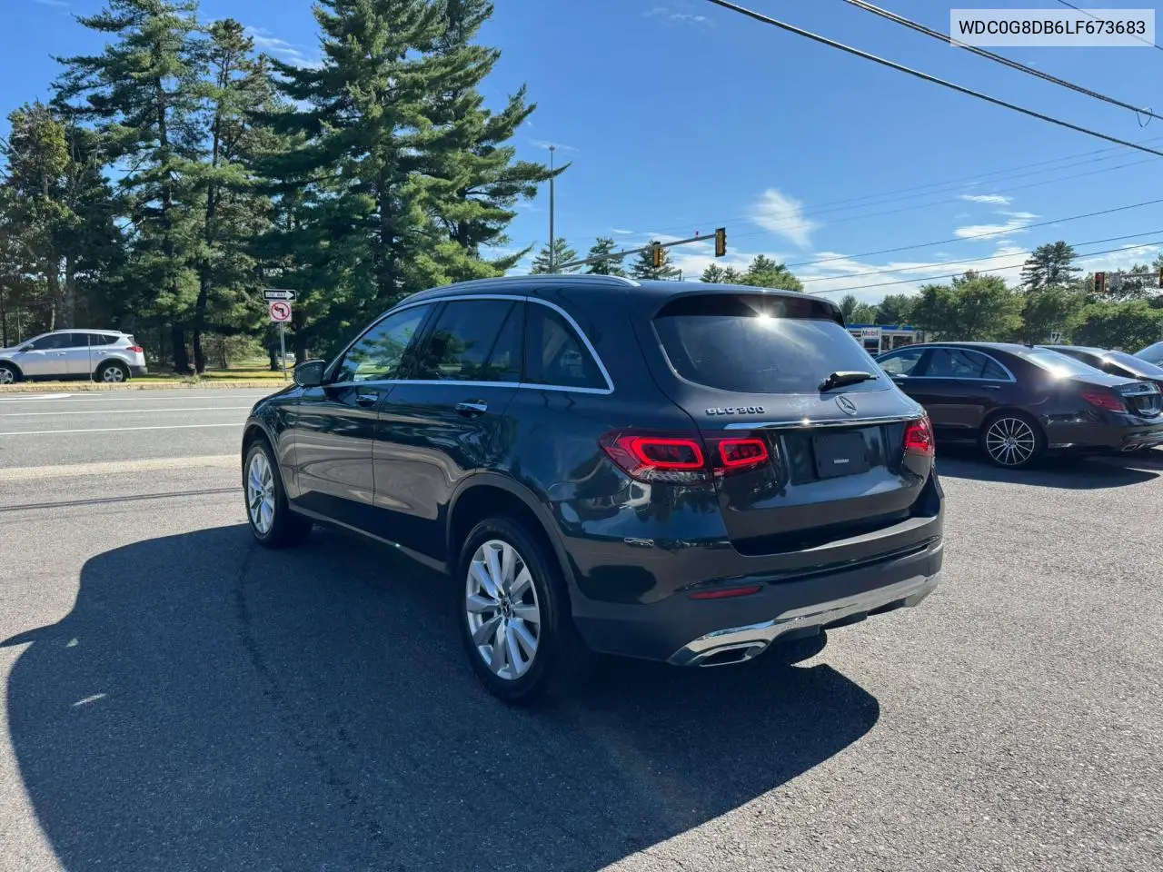 2020 Mercedes-Benz Glc 300 VIN: WDC0G8DB6LF673683 Lot: 65841355