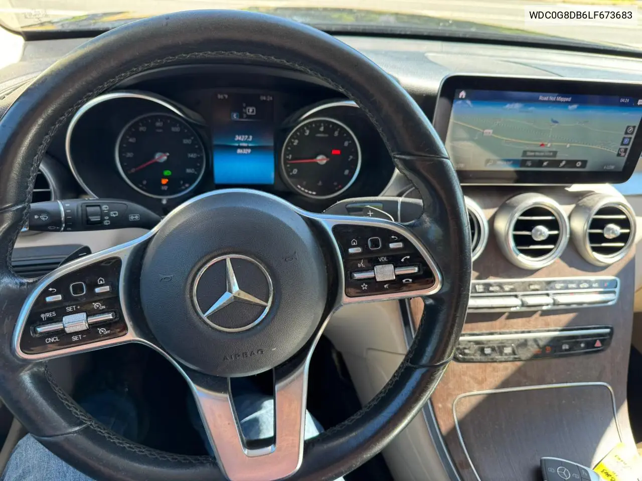 2020 Mercedes-Benz Glc 300 VIN: WDC0G8DB6LF673683 Lot: 65841355