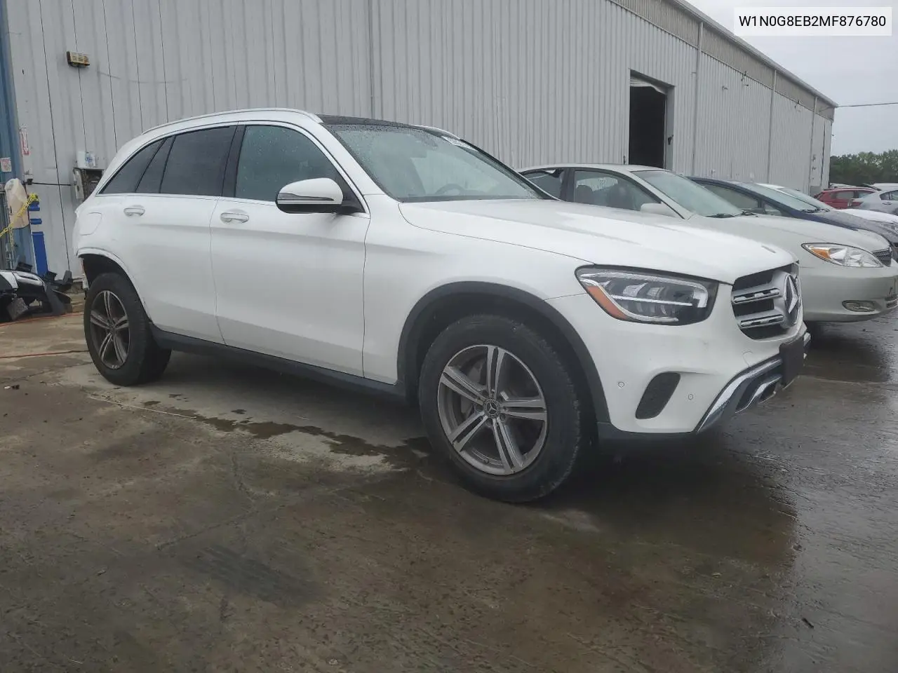 2021 Mercedes-Benz Glc 300 4Matic VIN: W1N0G8EB2MF876780 Lot: 56521775
