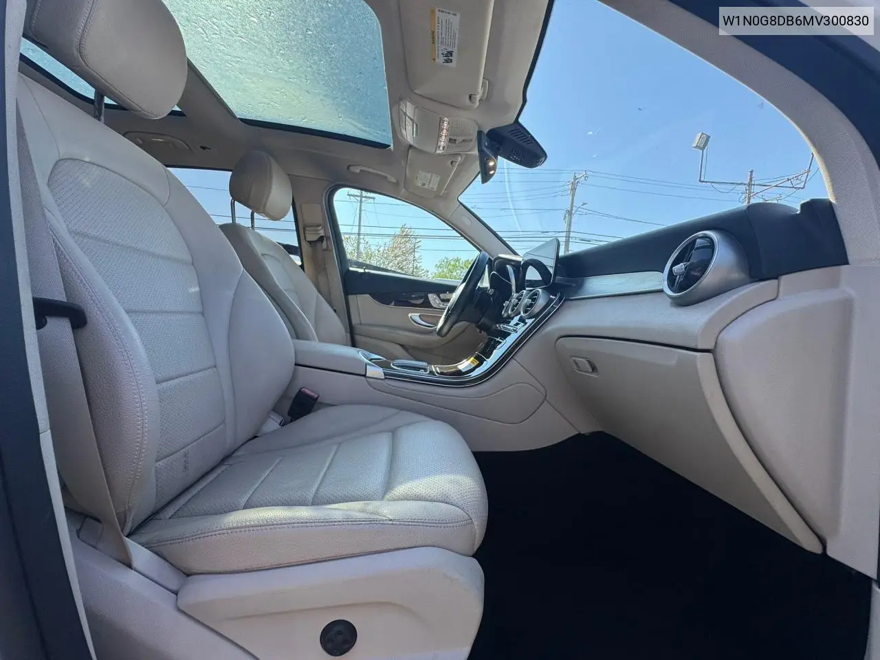 2021 Mercedes-Benz Glc 300 VIN: W1N0G8DB6MV300830 Lot: 57201185
