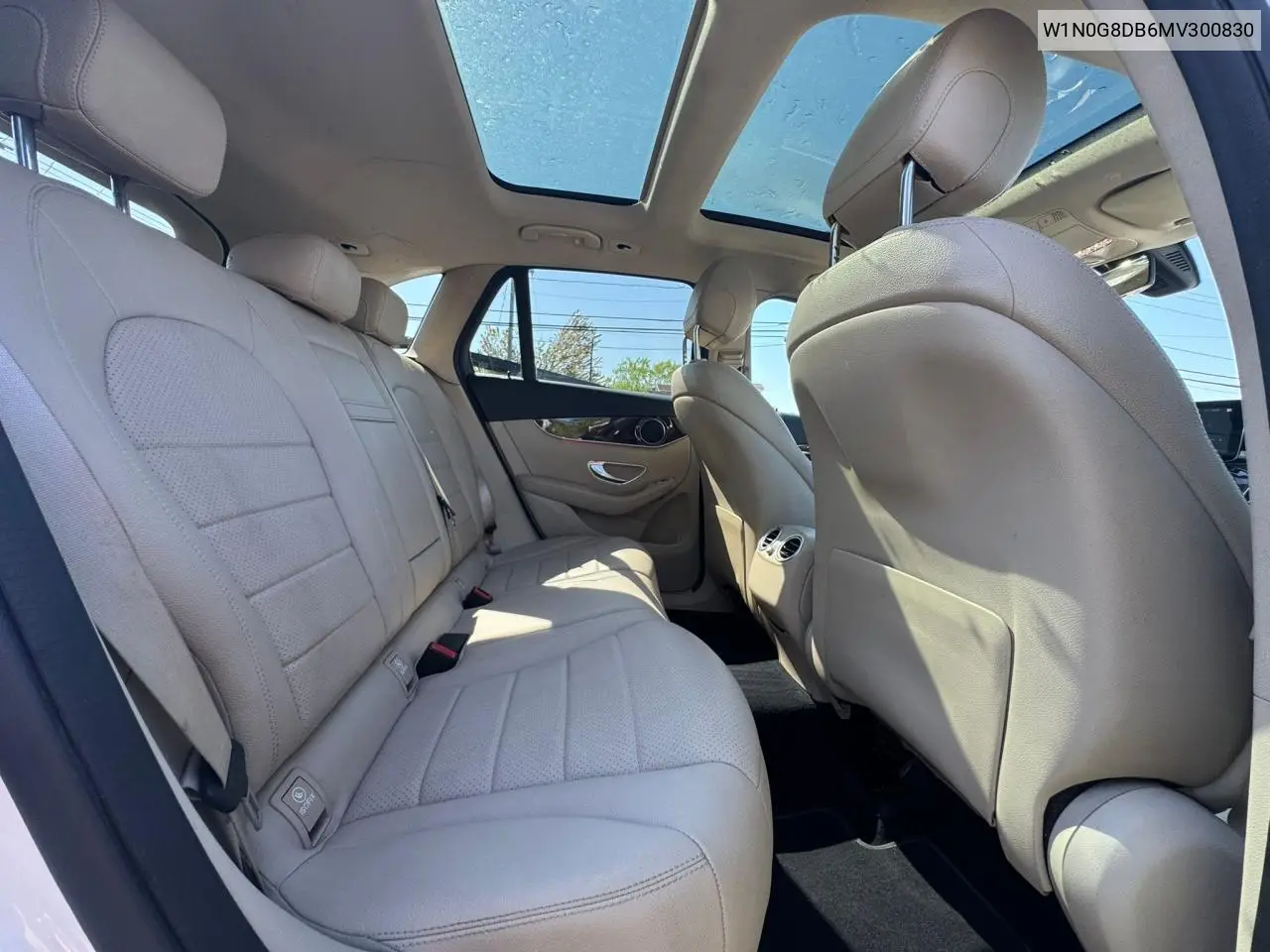 2021 Mercedes-Benz Glc 300 VIN: W1N0G8DB6MV300830 Lot: 57201185
