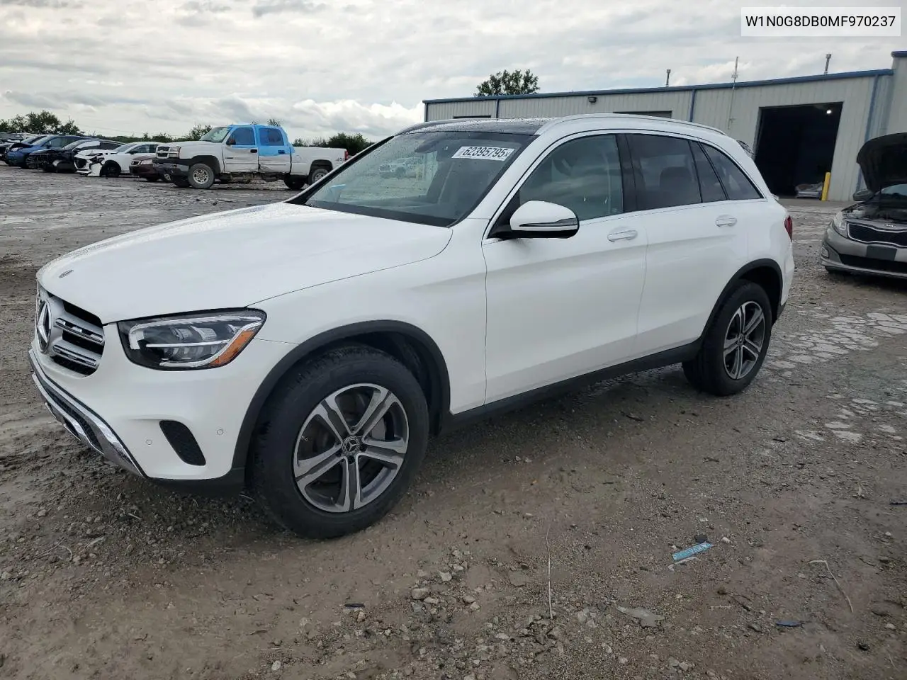 2021 Mercedes-Benz Glc 300 VIN: W1N0G8DB0MF970237 Lot: 62395795
