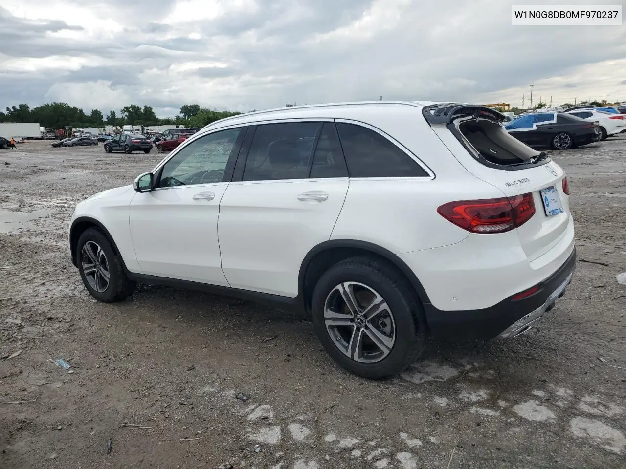 2021 Mercedes-Benz Glc 300 VIN: W1N0G8DB0MF970237 Lot: 62395795