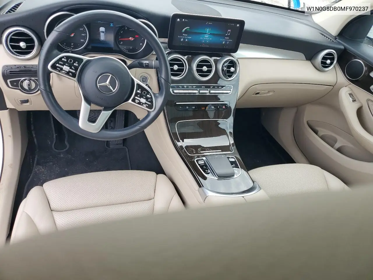 2021 Mercedes-Benz Glc 300 VIN: W1N0G8DB0MF970237 Lot: 62395795