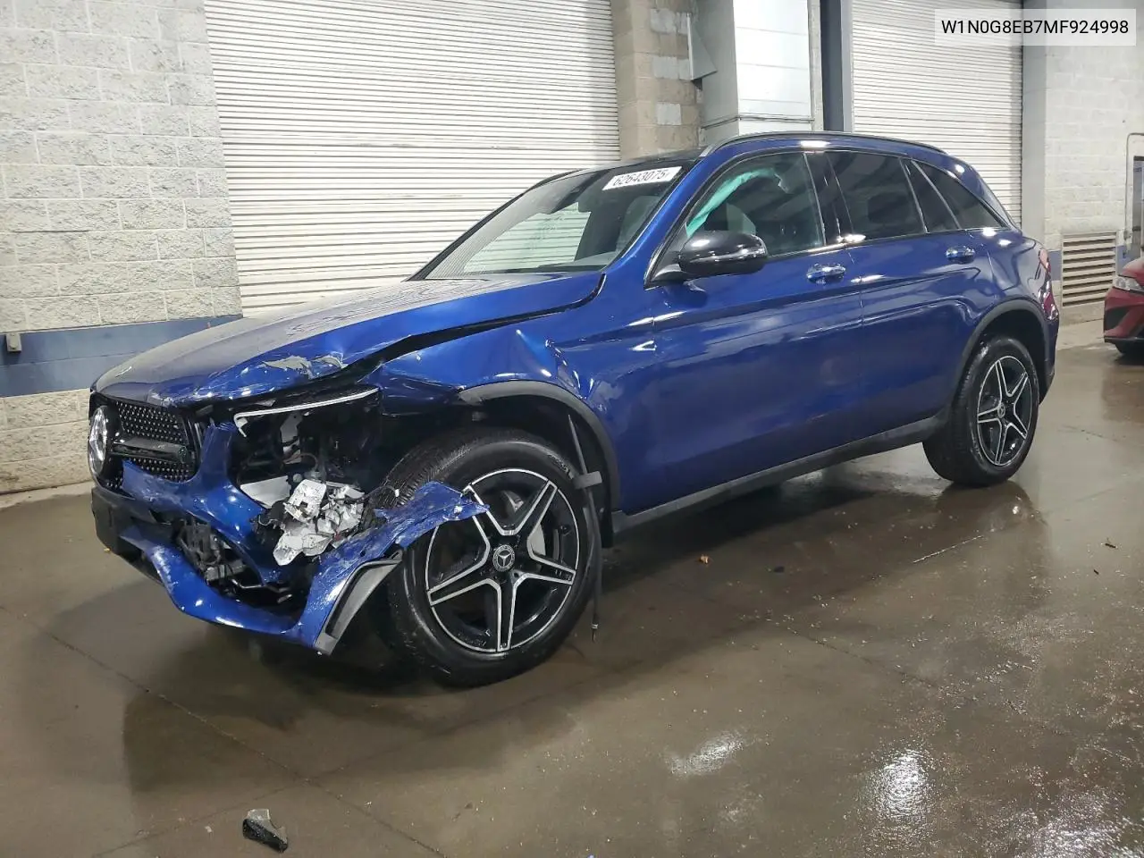 2021 Mercedes-Benz Glc 300 4Matic VIN: W1N0G8EB7MF924998 Lot: 62643075