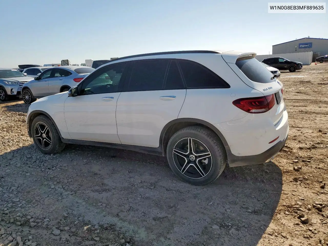 2021 Mercedes-Benz Glc 300 4Matic VIN: W1N0G8EB3MF889635 Lot: 65245325