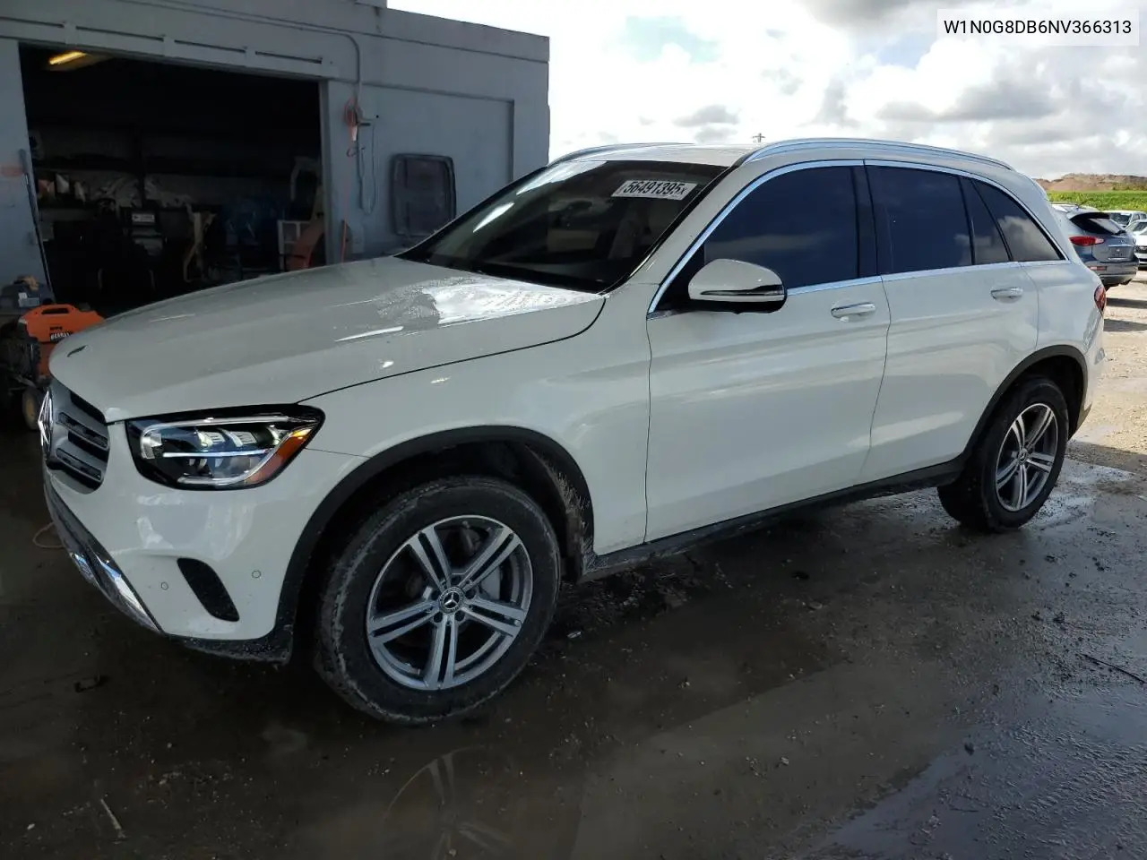 2022 Mercedes-Benz Glc 300 VIN: W1N0G8DB6NV366313 Lot: 56491395