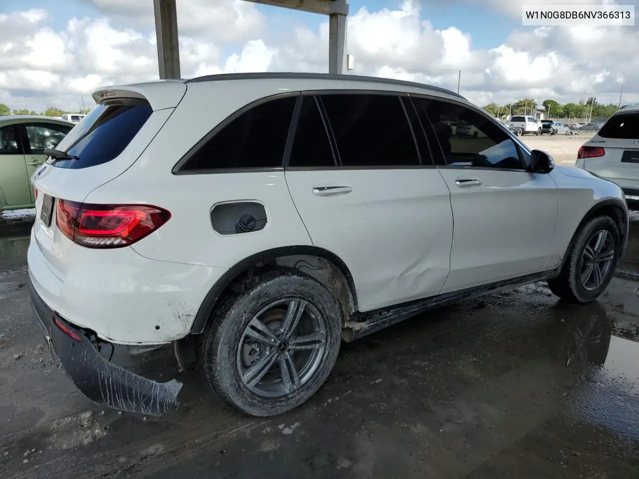 2022 Mercedes-Benz Glc 300 VIN: W1N0G8DB6NV366313 Lot: 56491395