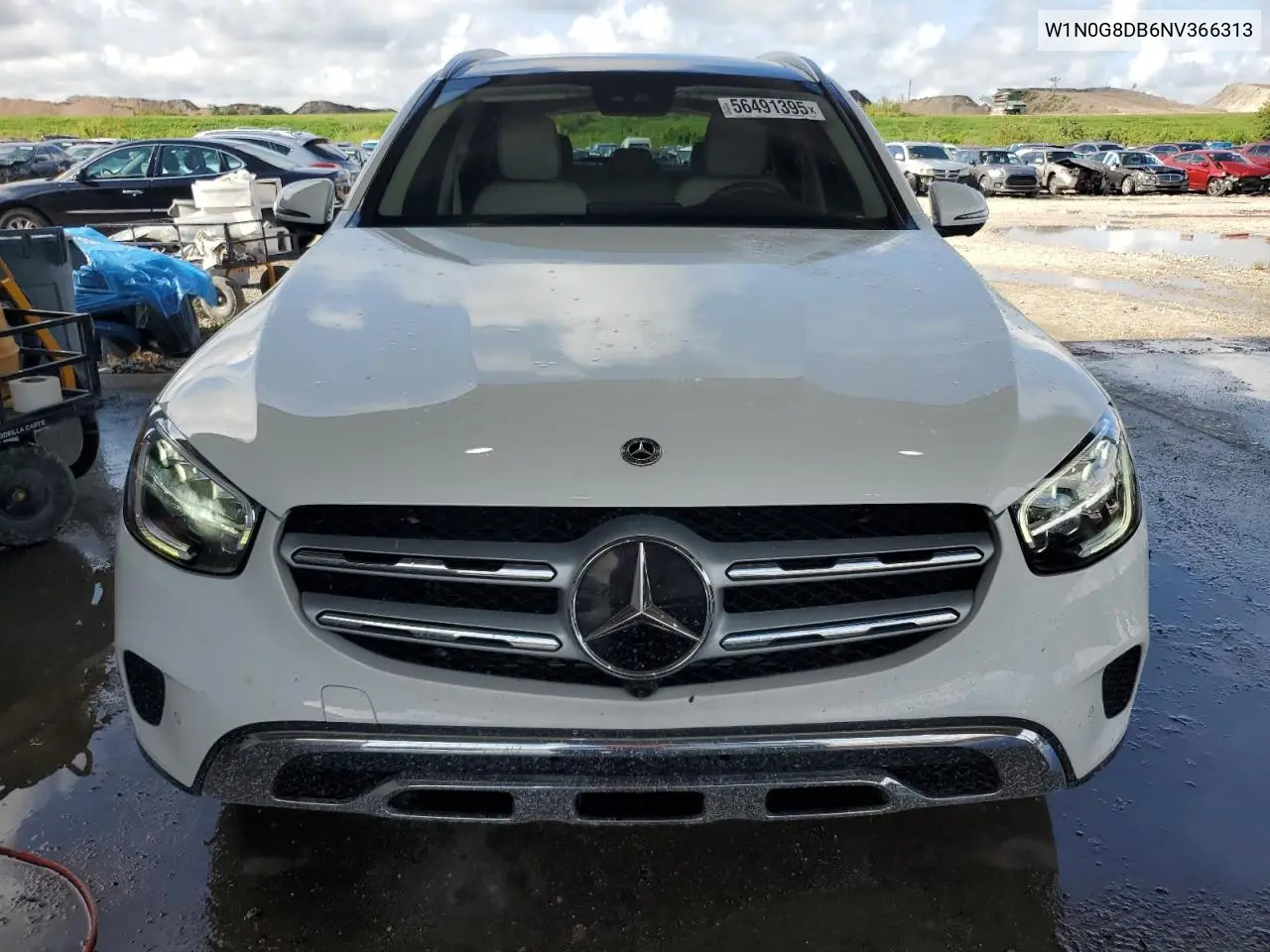 2022 Mercedes-Benz Glc 300 VIN: W1N0G8DB6NV366313 Lot: 56491395