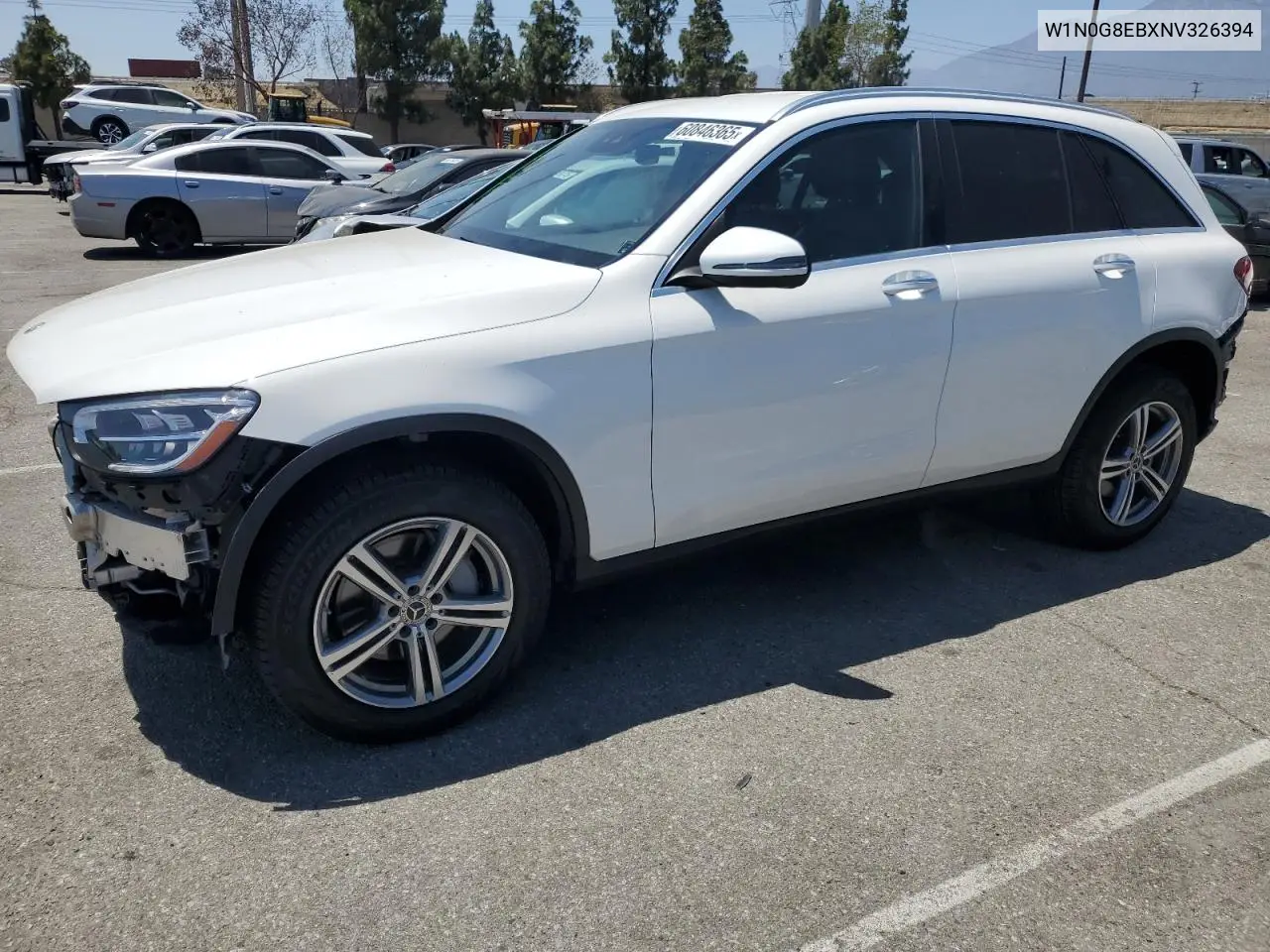 2022 Mercedes-Benz Glc 300 4Matic VIN: W1N0G8EBXNV326394 Lot: 60846365